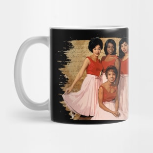 Doo-Wop Elegance Chantel Band Tees, A Time-Tested Tribute to the Queens of Musical Harmony Mug